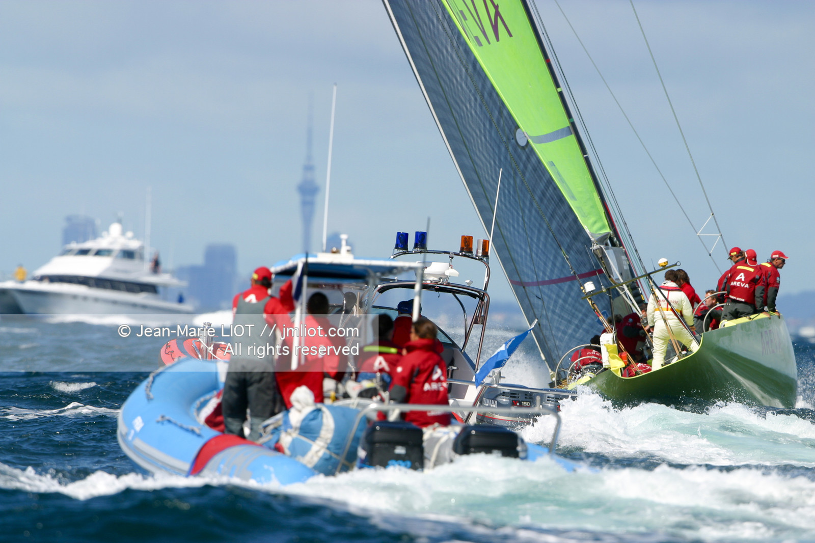 LOUIS VUITTON CUP 2002 - NEW ZEALAND