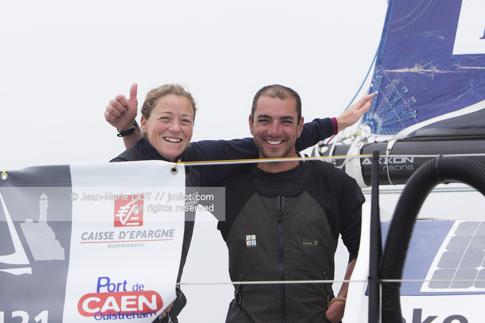 SAILING - NORMANDY CHANNEL RACE 2014 - ARRIVAL