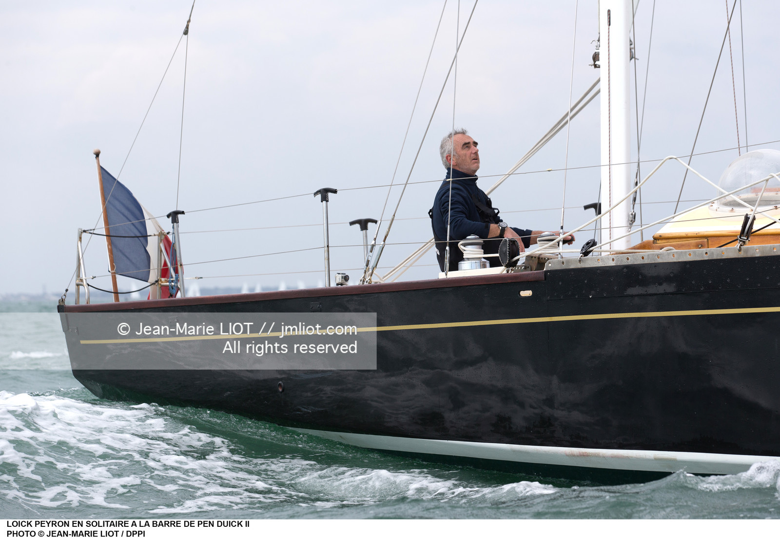LOICK PEYRON A BORD DE PEN DUICK II