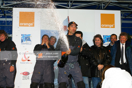 ARRIVEE ORANGE 2 BRUNO PEYRON