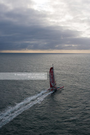 MAXI TRIMARAN SODEBO - THOMAS COVILLE - RECORD TOUR DU MONDE EN SOLITAIRE - 2008..