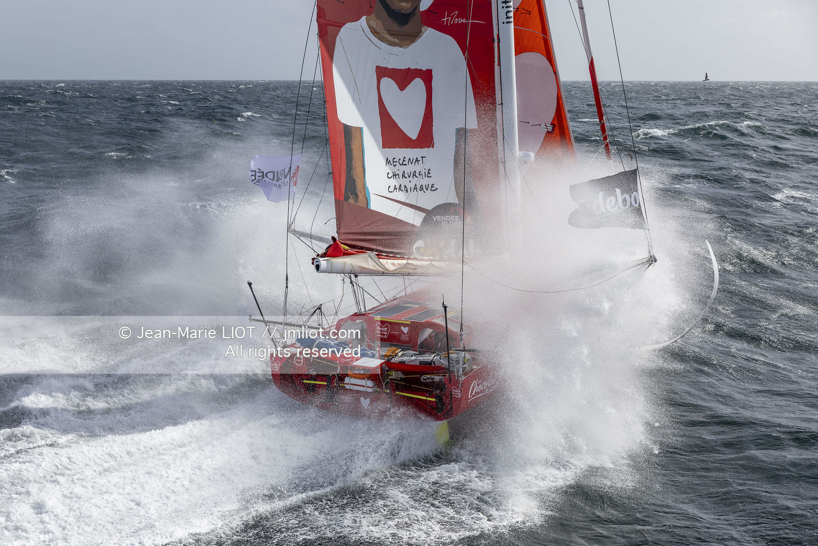 SAM DAVIES 2024 - IMOCA INITIATIVES COEUR - VENDEE GLOBE 2024-2025
