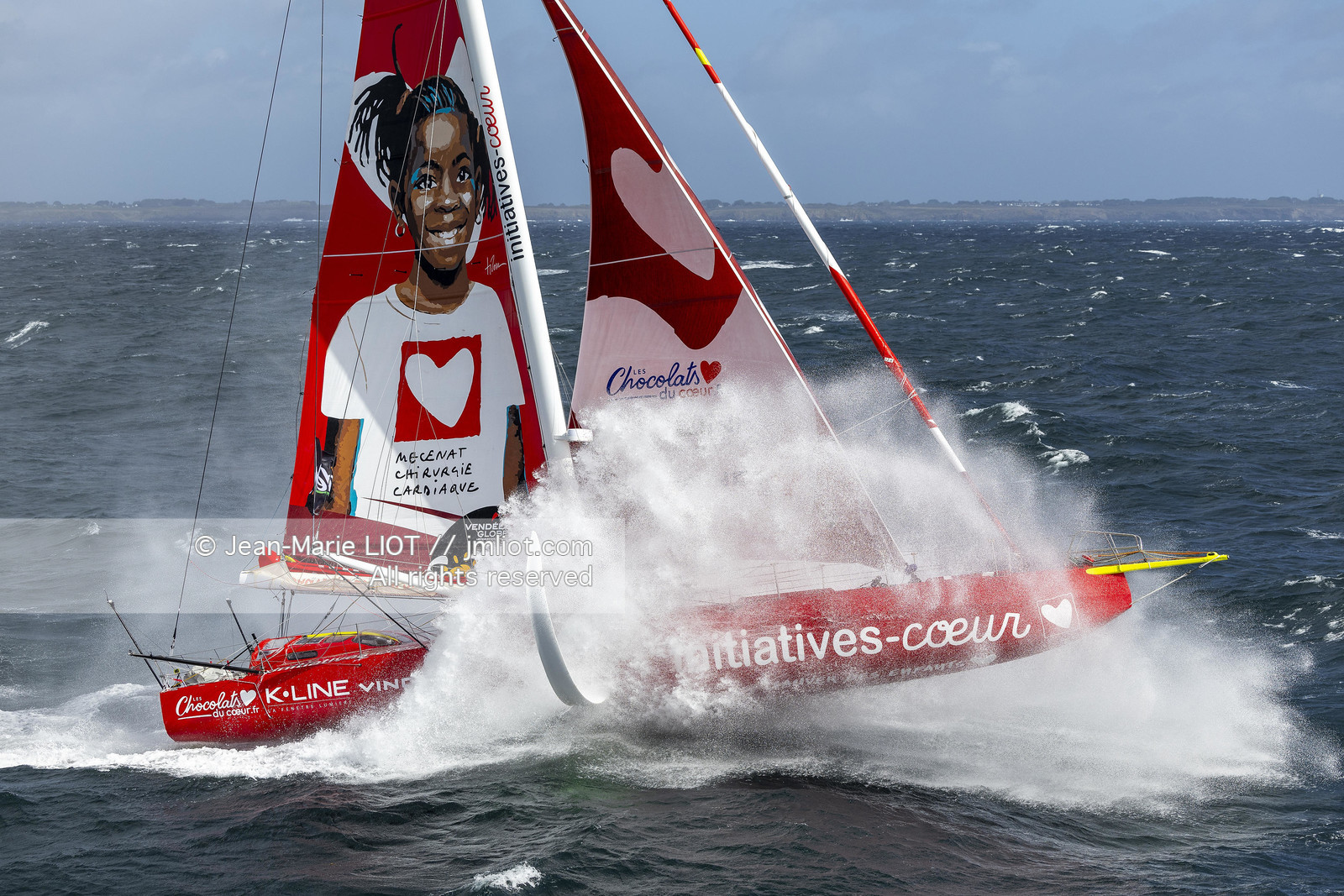 SAM DAVIES 2024 - IMOCA INITIATIVES COEUR - VENDEE GLOBE 2024-2025