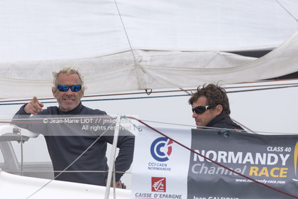 SAILING - NORMANDY CHANNEL RACE 2014 - ARRIVAL