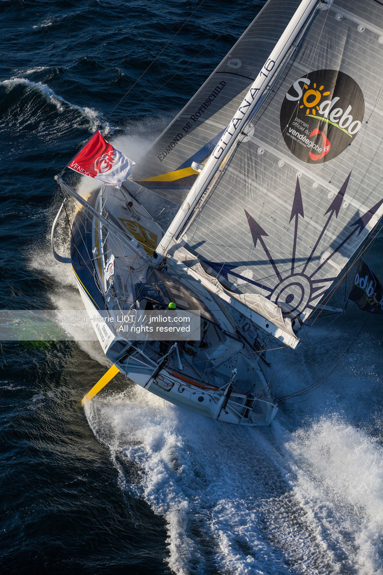 VENDEE GLOBE 2016-2017 - SEBASTIEN JOSSE - EDMOND DE ROTSCHILD