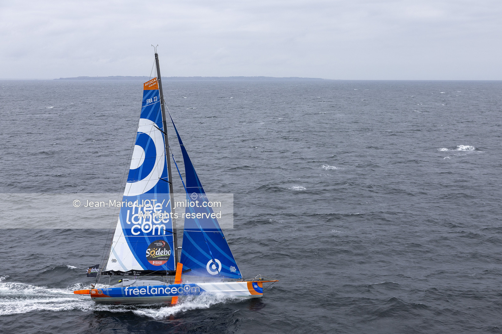 GUIREC SOUDE 2024 - IMOCA FREELANCE.COM - VENDEE GLOBE 2024-2025