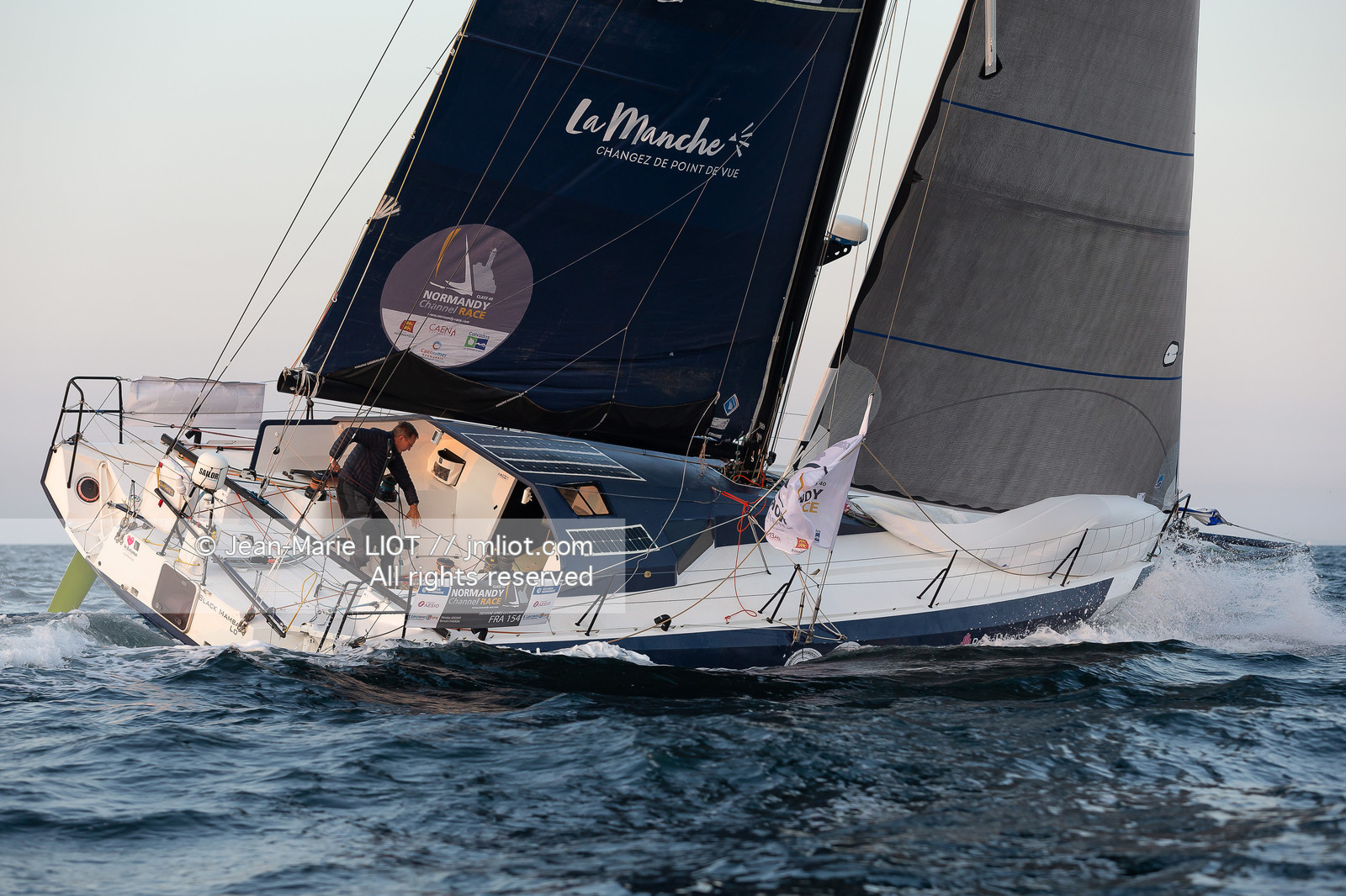 NORMANDY CHANNEL RACE 2020 - DEPART