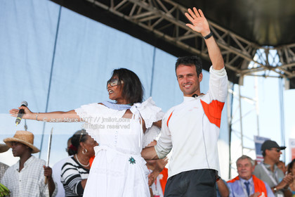 ROUTE DU RHUM 2010 - FRANCK CAMMAS - ARRIVAL