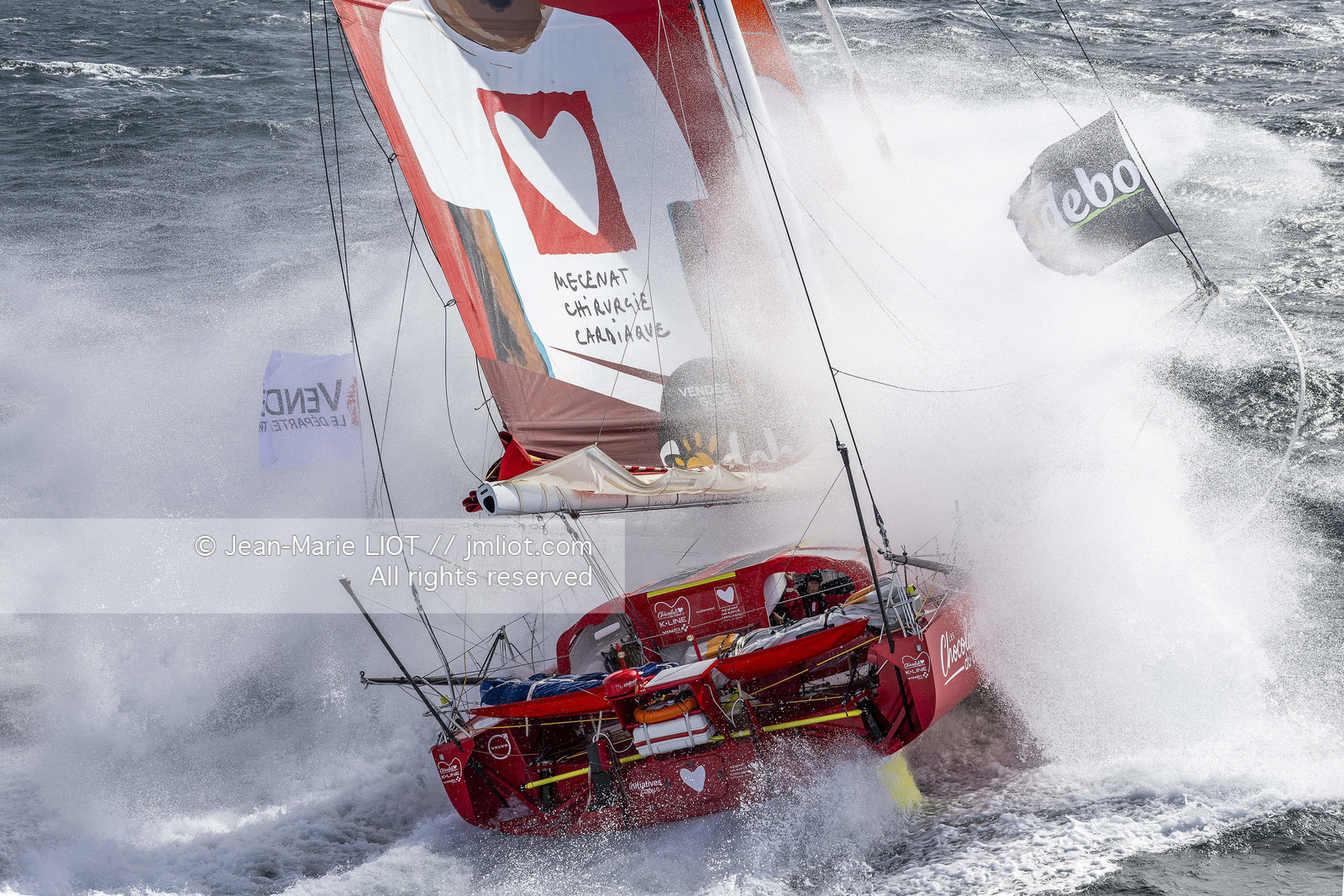 SAM DAVIES 2024 - IMOCA INITIATIVES COEUR - VENDEE GLOBE 2024-2025