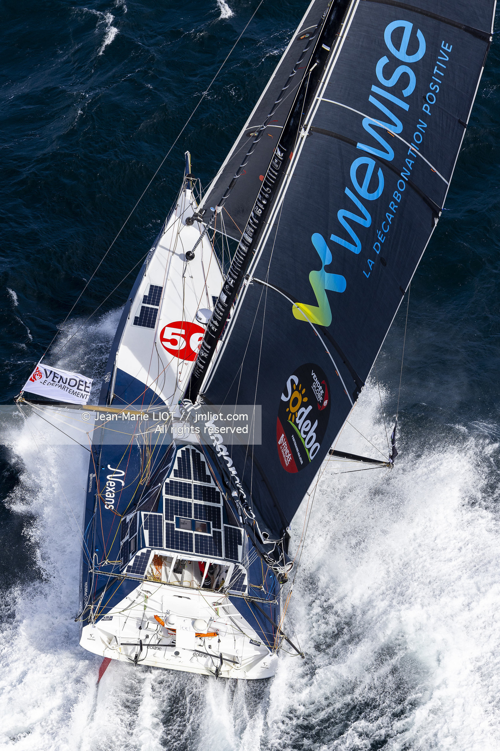 FABRICE AMEDEO 2024 - IMOCA NEXANS WEWISE - VENDEE GLOBE 2024-2025