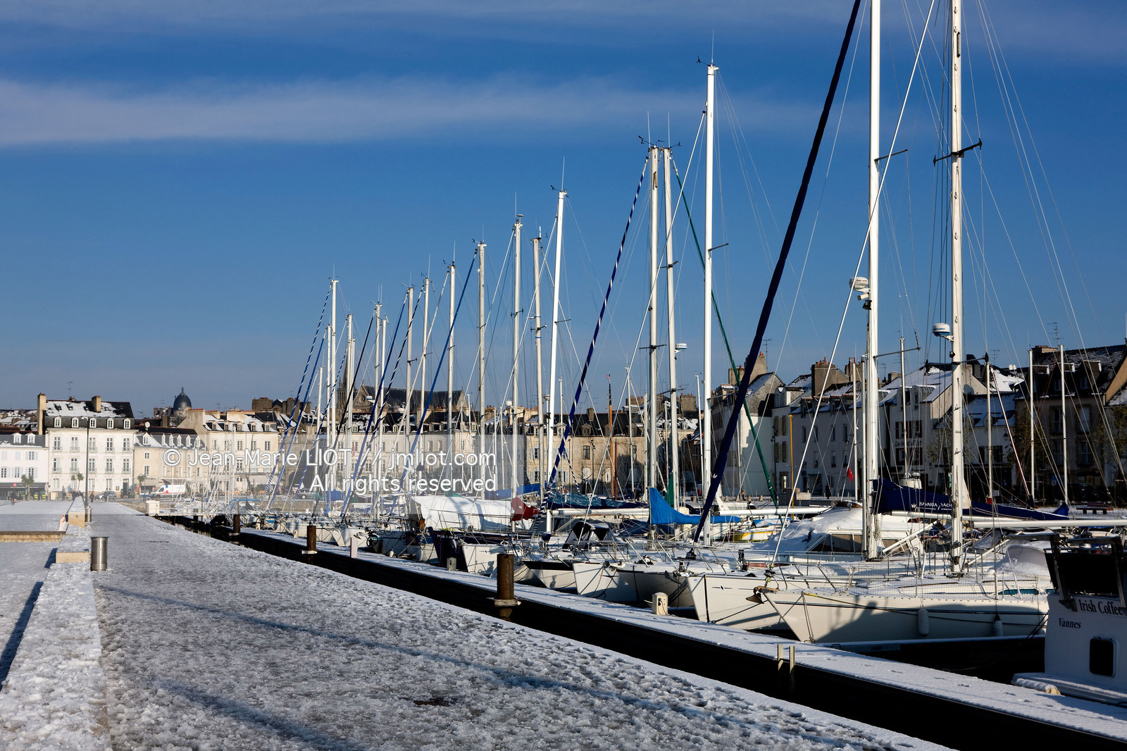VANNES SOUS LA NEIGE