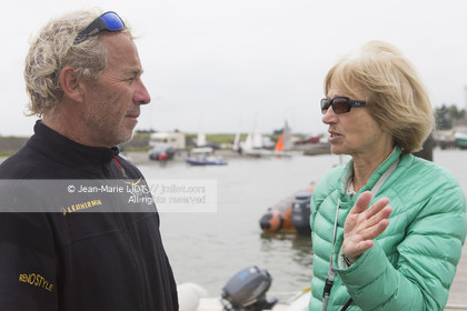 SAILING - NORMANDY CHANNEL RACE 2014 - ARRIVAL