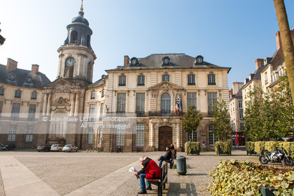 France, Bretagne, ile et vilaine monuments et visite de la ville de rennes. Photo © Jean-Marie Liot.