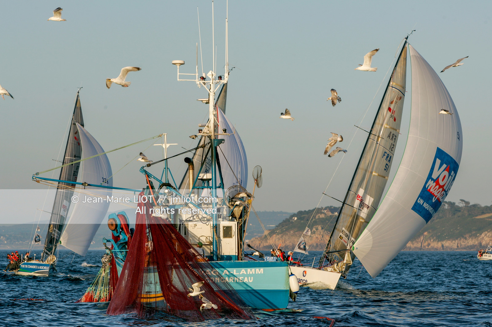 TOUR DE FRANCE A LA VOILE 2005.