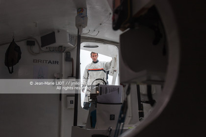 SAILING ARMEL LE CLEACH BRIT AIR IMOCA