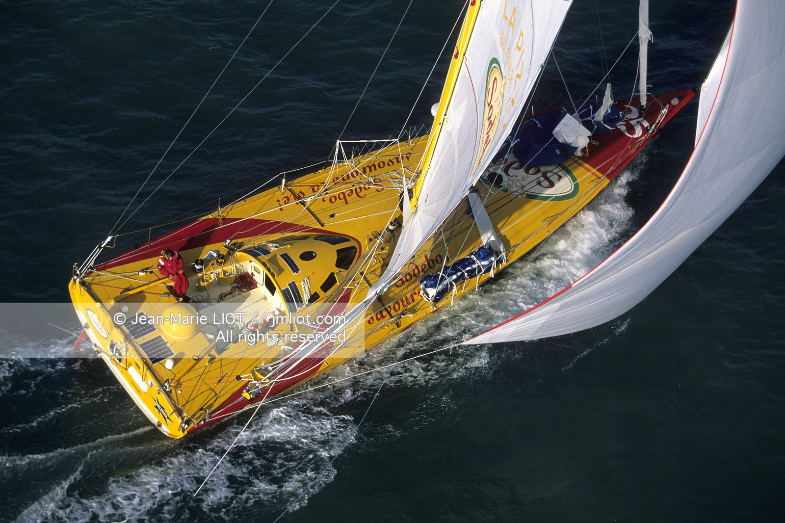 VENDEE GLOBE 2000-2001 - THOMAS COVILLE - SODEBO