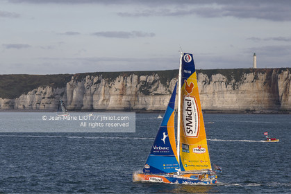 .Action during the Transat Jacques Vabre start on october 25, 2015 in Le Havre, France  - Photo Jean Marie Liot   DPPI