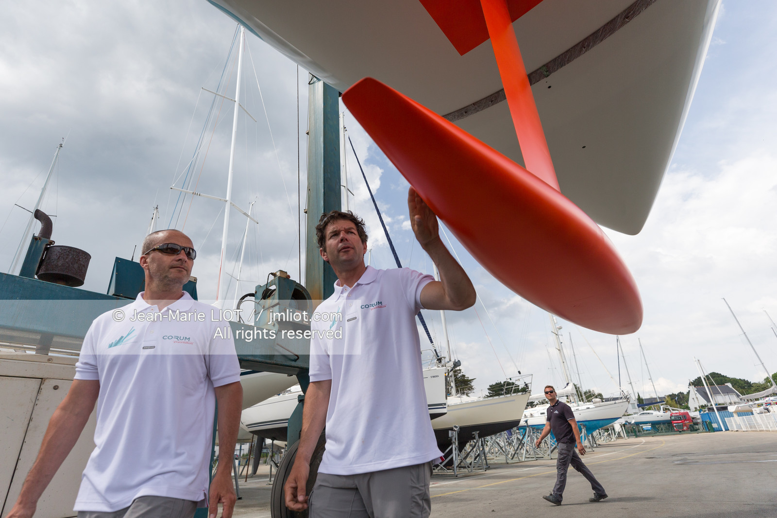 NICOLAS TROUSSEL - CLASS 40 CORUM - 2018 - MISE A L'EAU