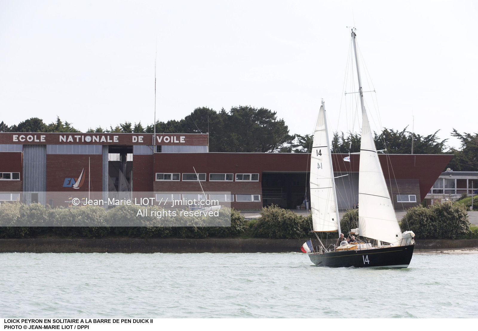 LOICK PEYRON A BORD DE PEN DUICK II