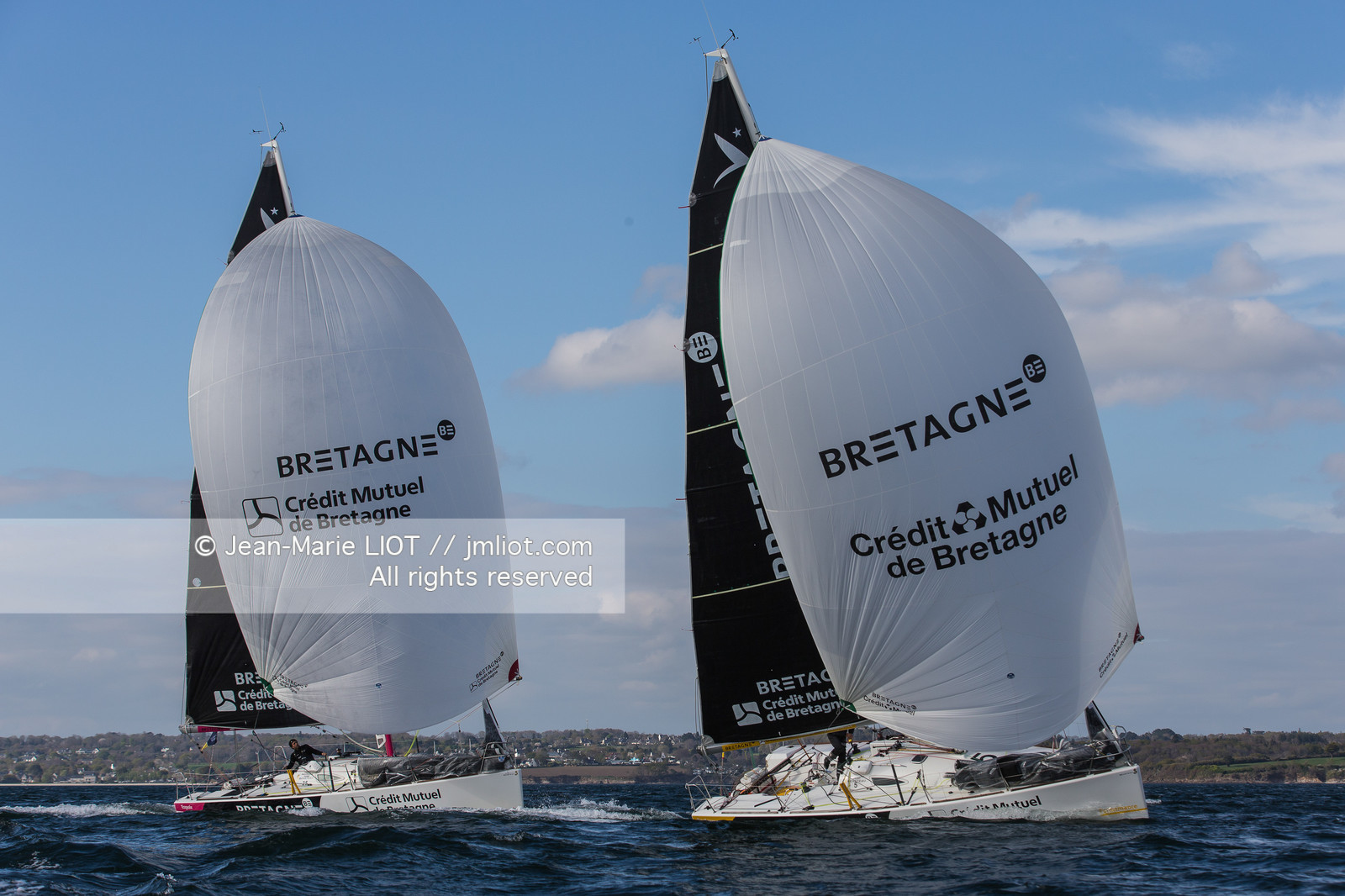 FIGARO BRETAGNE CREDIT MUTUEL 2017 - SEBASTIEN SIMON ET PIERRE RHIMBAULT