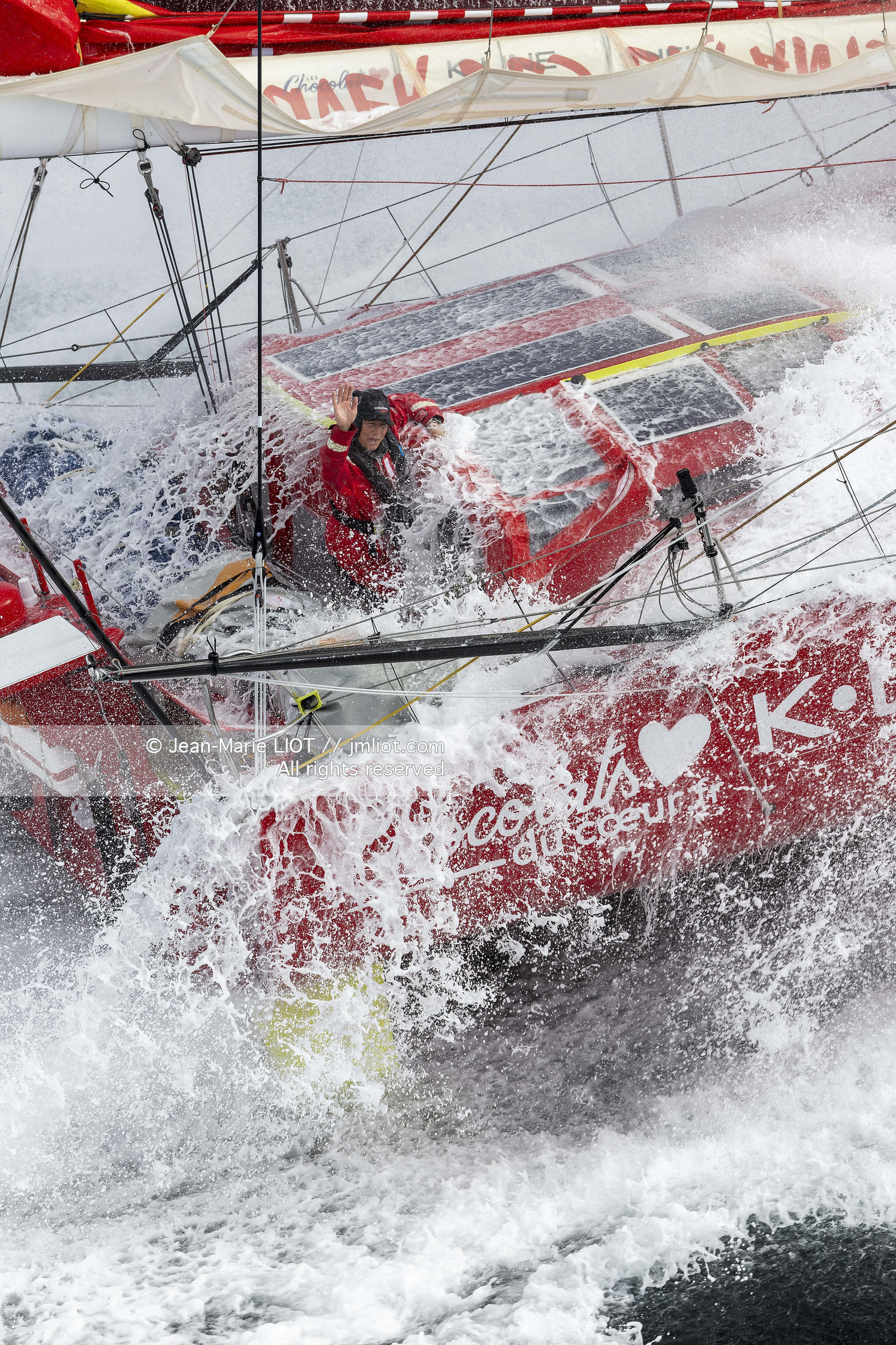 SAM DAVIES 2024 - IMOCA INITIATIVES COEUR - VENDEE GLOBE 2024-2025