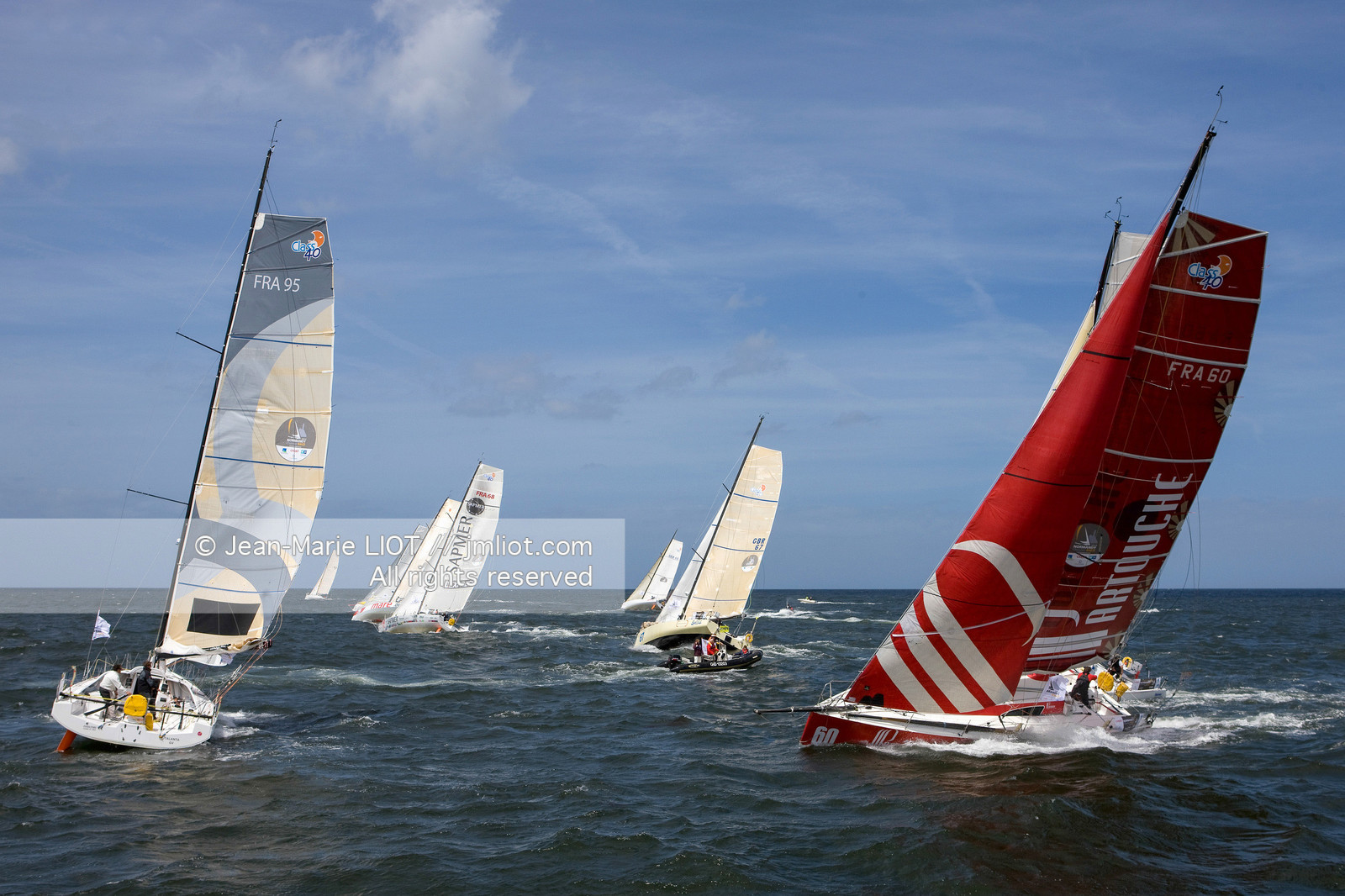 SAILING - CLASS 40 - NORMANDY CHANNEL RACE 2011
