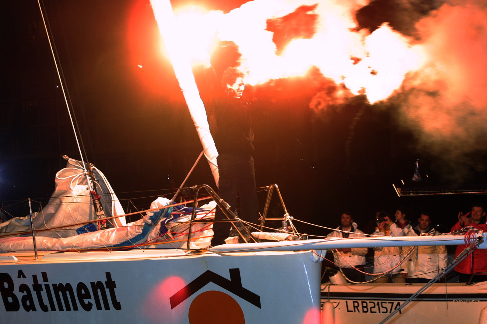 ARRIVEE MICHEL DESJOYEAUX VAINQUEUR