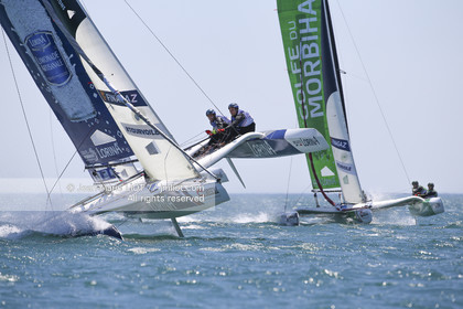 Tour Voile 2018, acte de Gruissan, le 17 juillet 2018..Photo : Jean-Marie LIOT   ASO