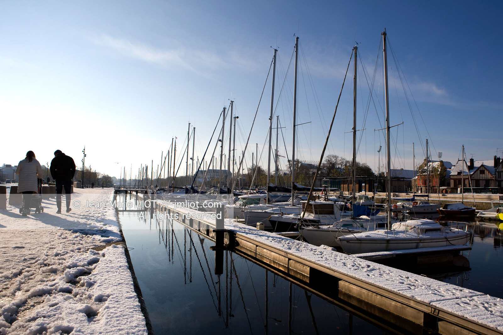 VANNES SOUS LA NEIGE