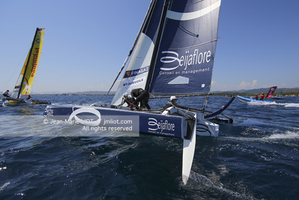 Tour Voile 2018, acte de Hyères, le 19 juillet 2018..Photo : Jean-Marie LIOT   ASO