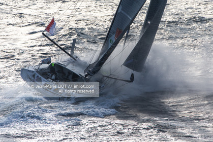 VENDEE GLOBE 2016-2017 - JEAN LE CAM - FINISTERE MER VENT