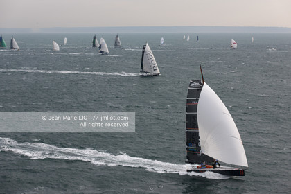 .2011 November, start of transat Jacques Vabre from Le Havre To Guadeloupe. Photo © Jean-Marie Liot