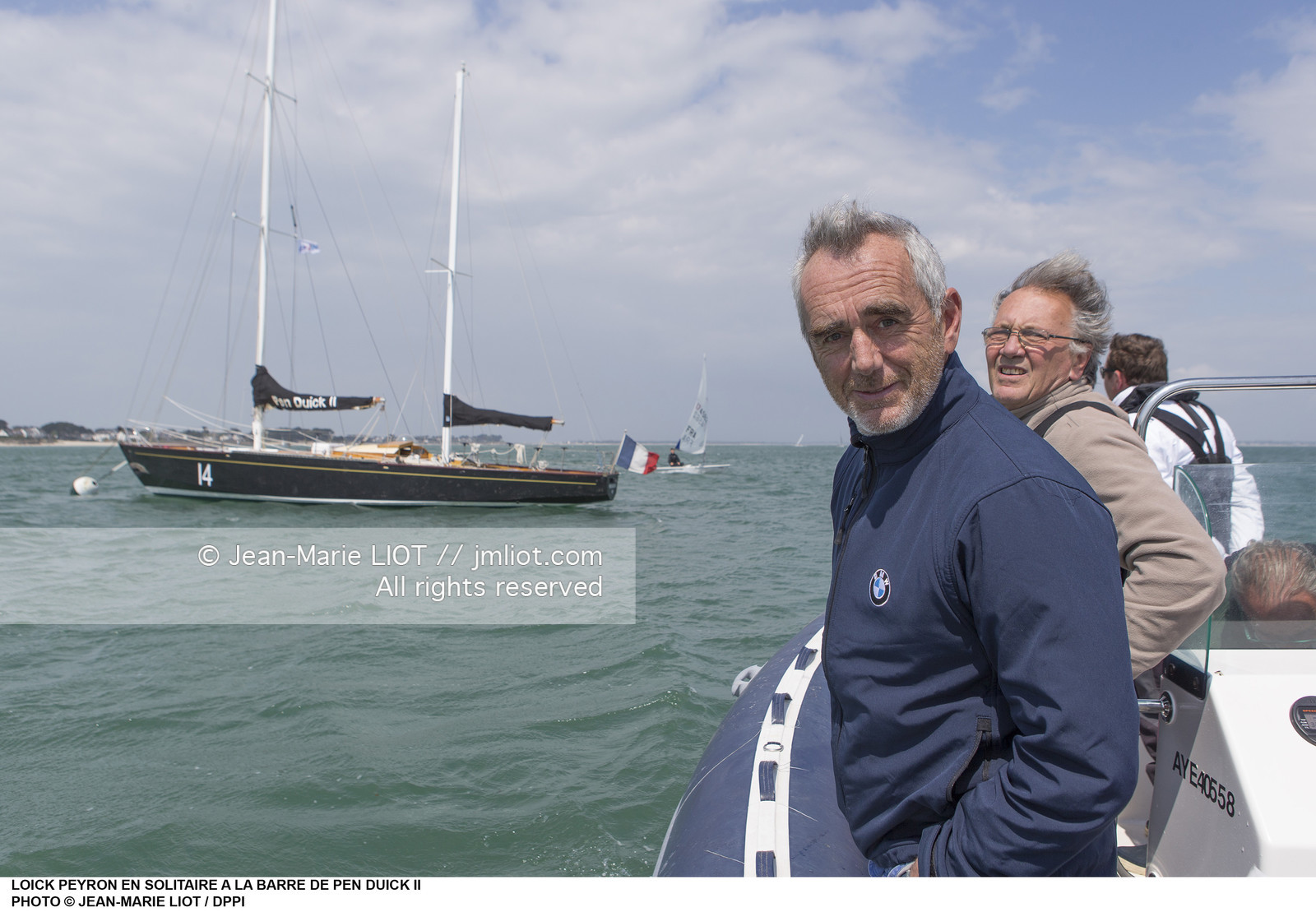 LOICK PEYRON A BORD DE PEN DUICK II