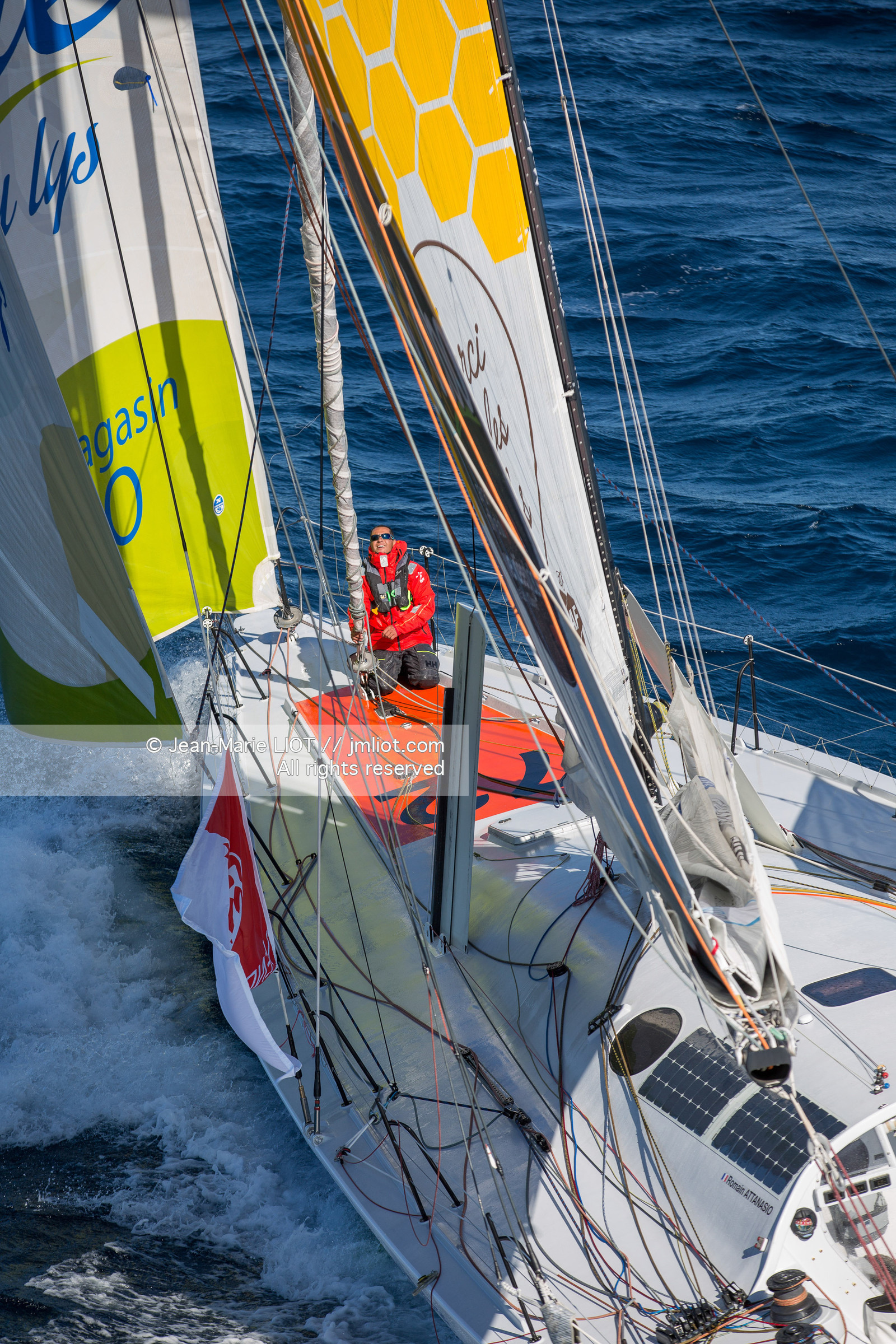 VENDEE GLOBE 2016-2017 - ROMAIN ATANASIO - FAMILLE MARY