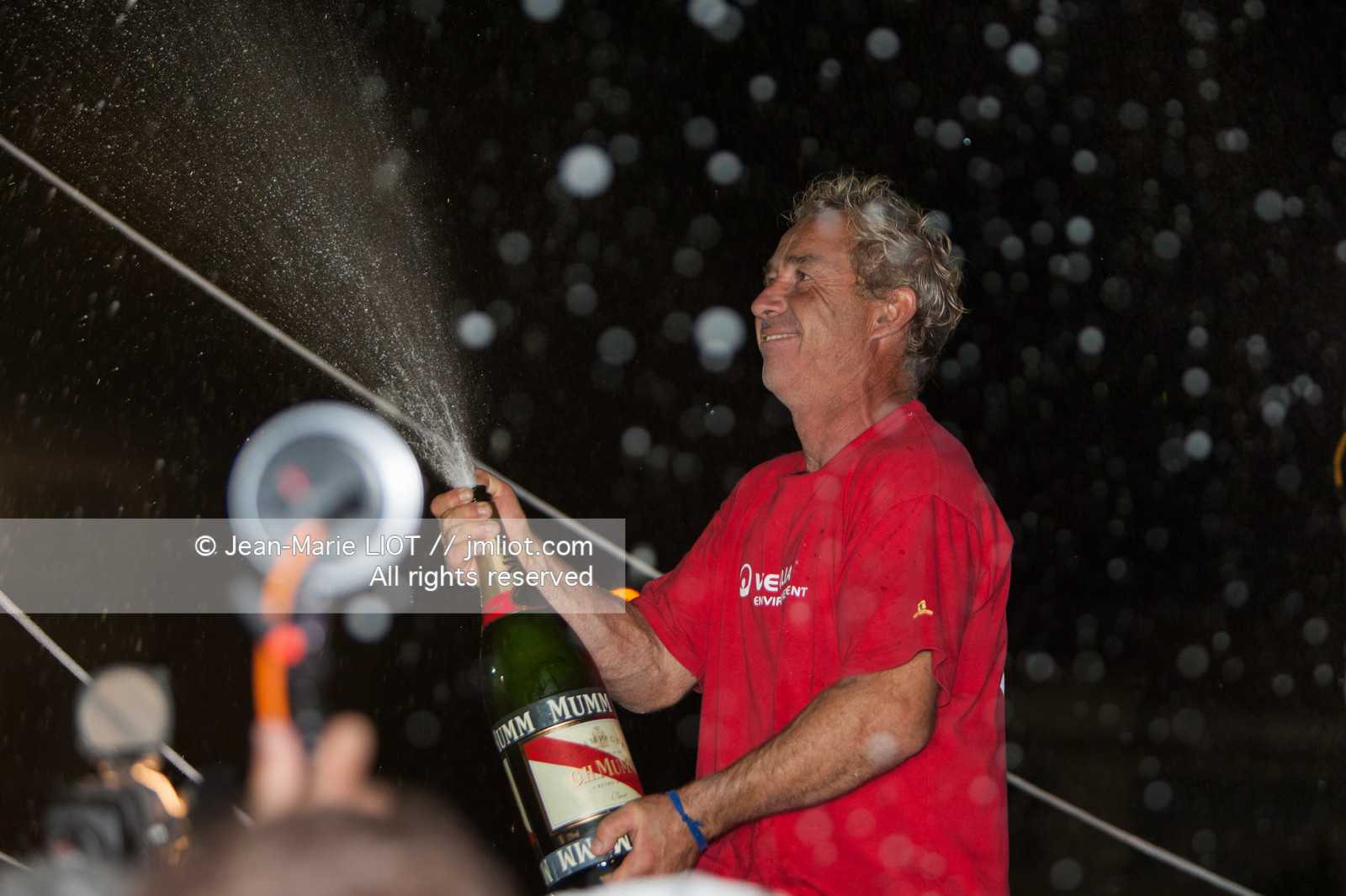 ROUTE DU RHUM 2010 - ARRIVEE DE ROLAND JOURDAIN