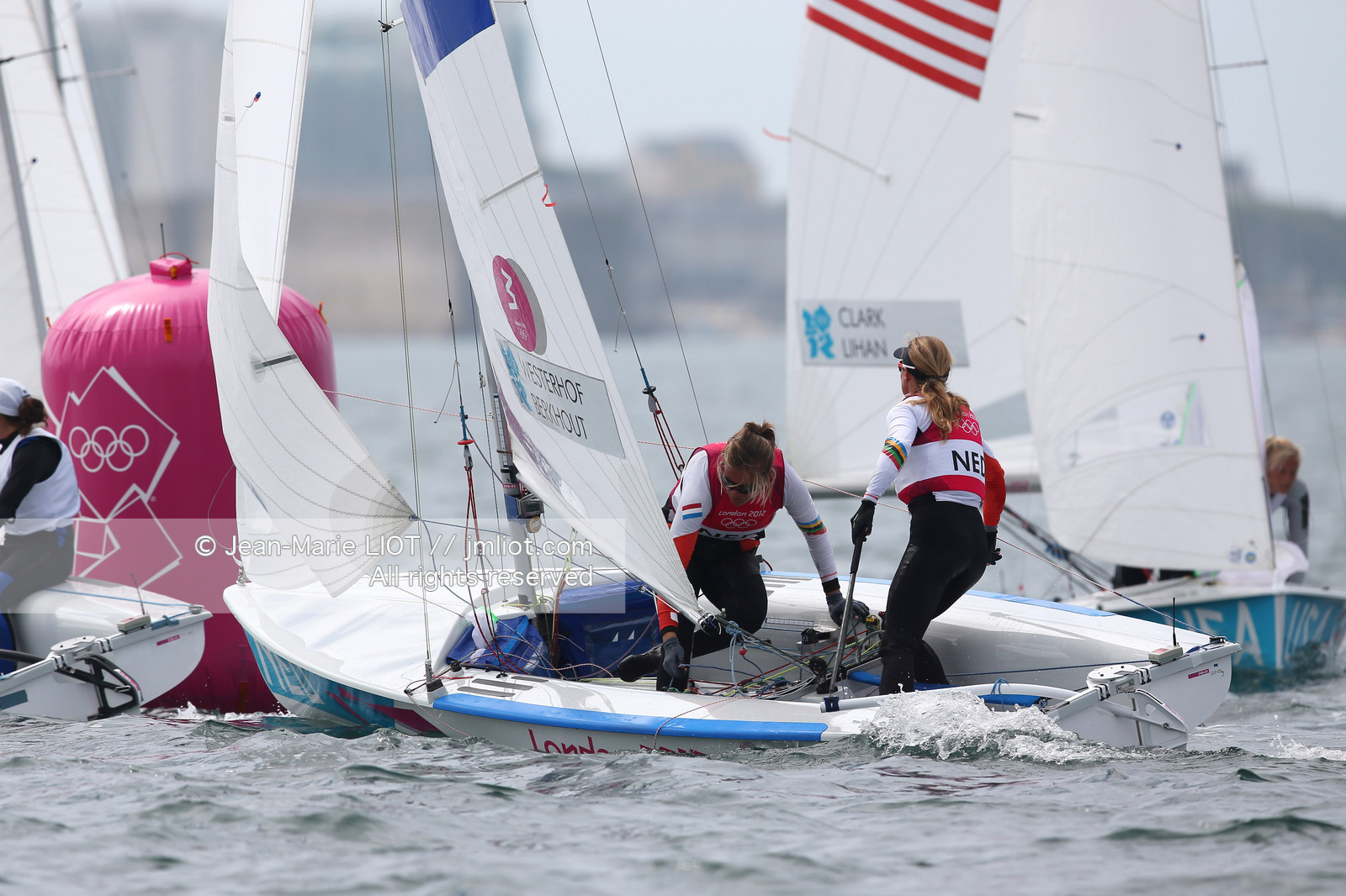 LONDON 2012 - SAILING - 470 WOMEN.
