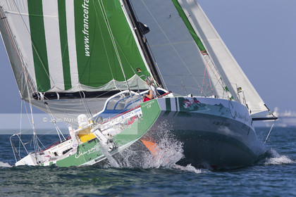 SAILING - ROUTE DU RHUM 2014 - CLASS 40 - CAMPAGNE DE FRANCE