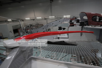 SAILING - MAXI 80 PRINCE DE BRETAGNE - SHIPYARD