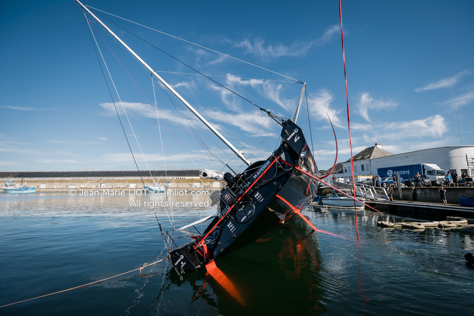 MAXIME SOREL 2022 - IMOCA VANDB MONBANA MAYENNE - TEST 90°