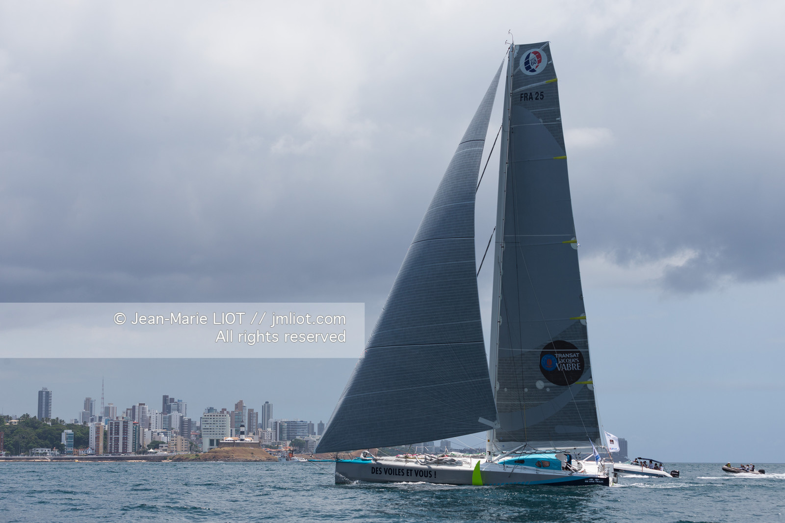 TRANSAT JACQUES VABRE 2017 - ARRIVEE