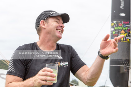 .Itajaï (Brazil), saturday, november 7, 2015, Thomas Coville and Jean-Luc Nélias second in the Transat Jacques Vabre.Photo © JEAN-MARIE LIOT   DPPI