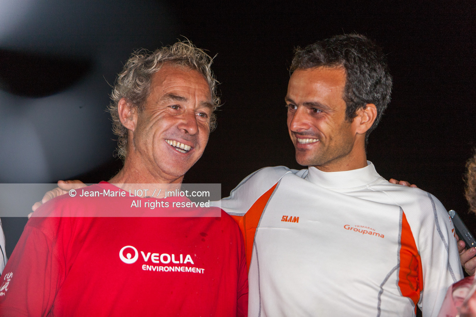 ROUTE DU RHUM 2010 - ARRIVEE DE ROLAND JOURDAIN