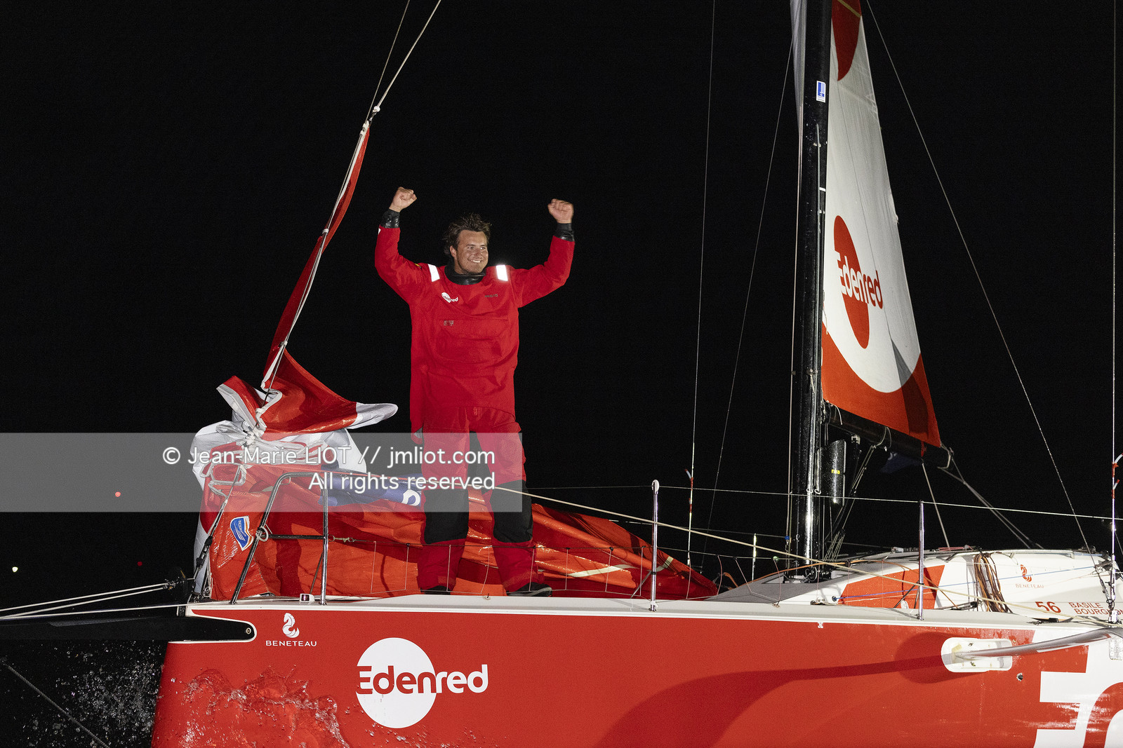 EDENRED 2023 - ARRIVEE Solitaire du Figaro Paprec 2023