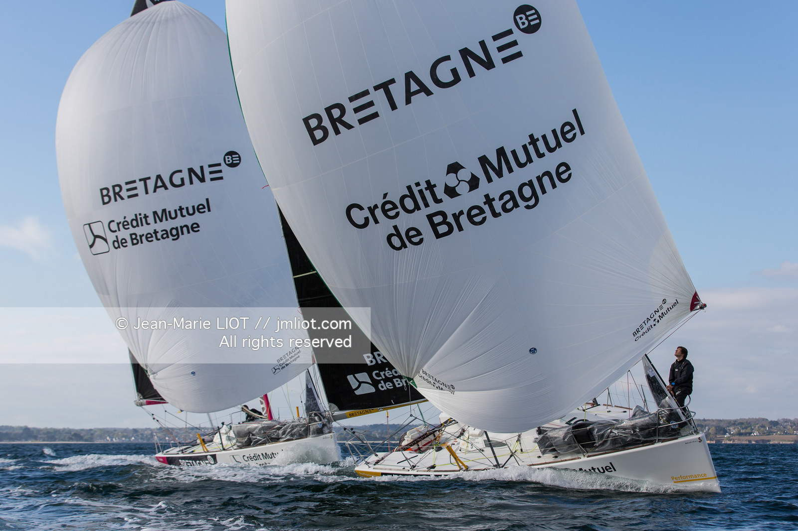FIGARO BRETAGNE CREDIT MUTUEL 2017 - SEBASTIEN SIMON ET PIERRE RHIMBAULT