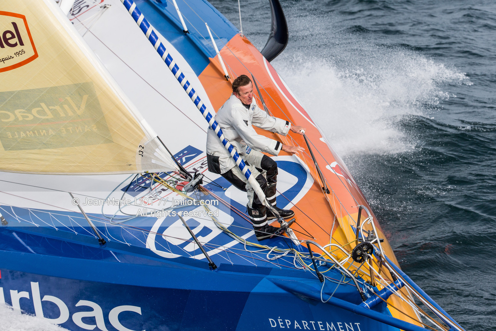 VENDEE GLOBE 2016-2017 - JEAN - PIERRE DICK - ST MICHEL