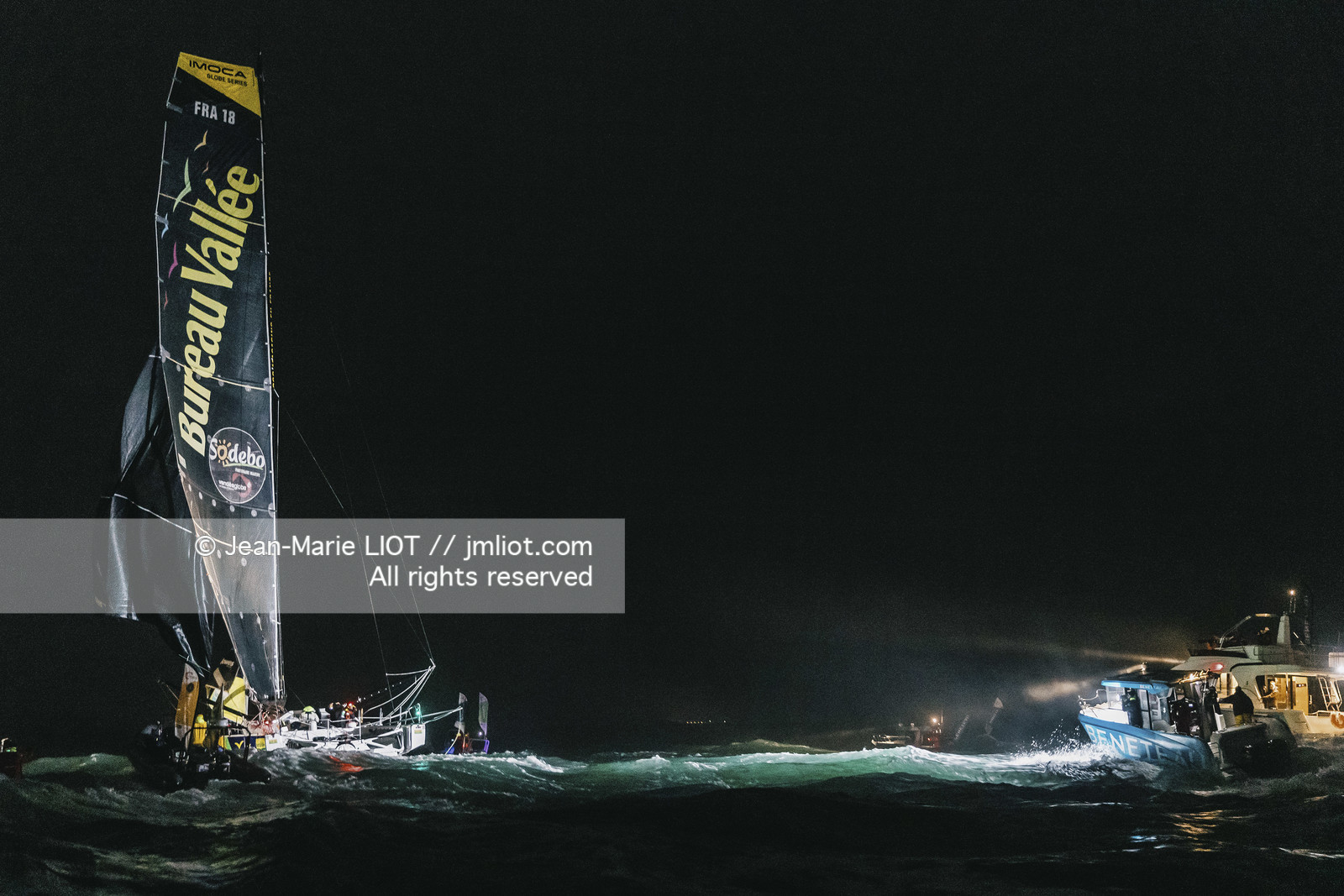 VENDEE GLOBE 2020-2021 - ARRIVEE LOUIS BURTON
