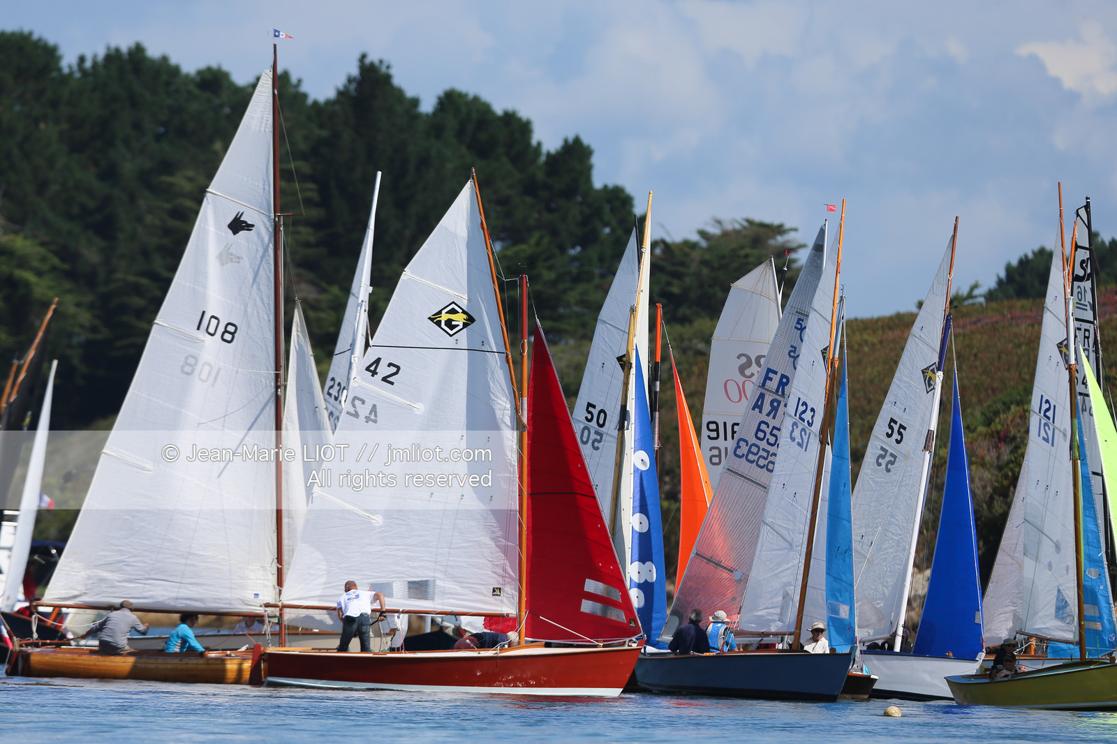 TOUR DE L'ILE AUXMOINES 2014
