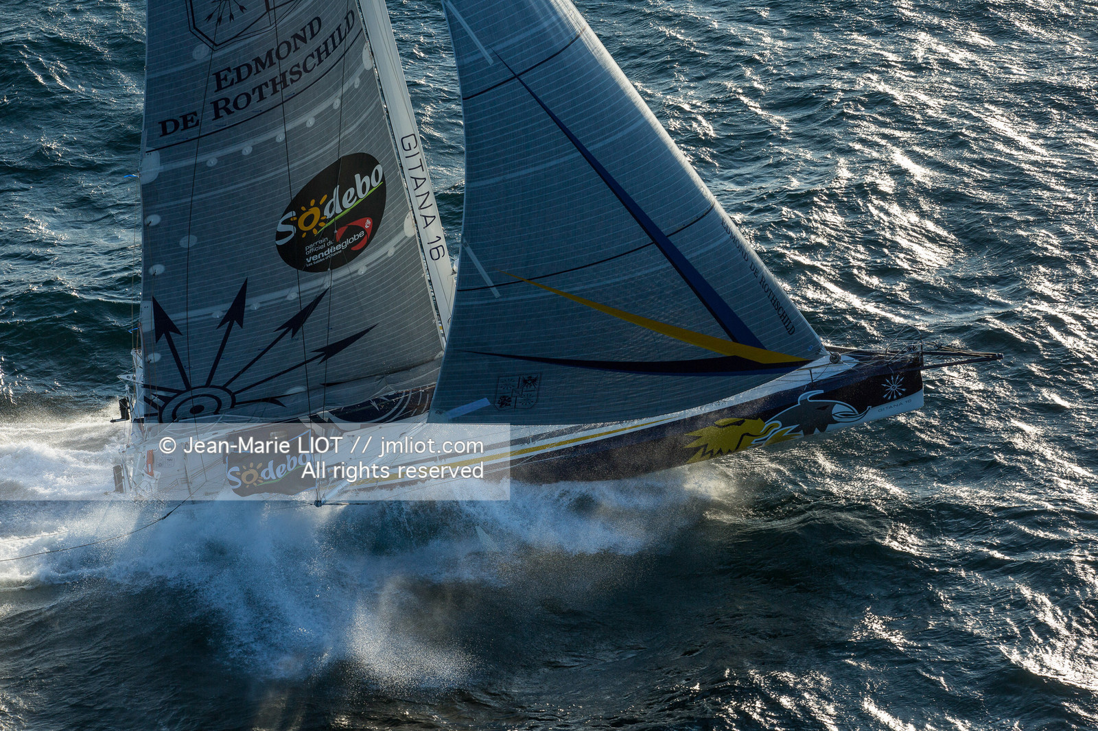 VENDEE GLOBE 2016-2017 - SEBASTIEN JOSSE - EDMOND DE ROTSCHILD