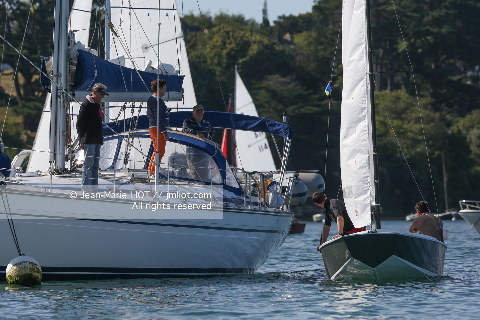 TOUR DE L'ILE AUXMOINES 2014