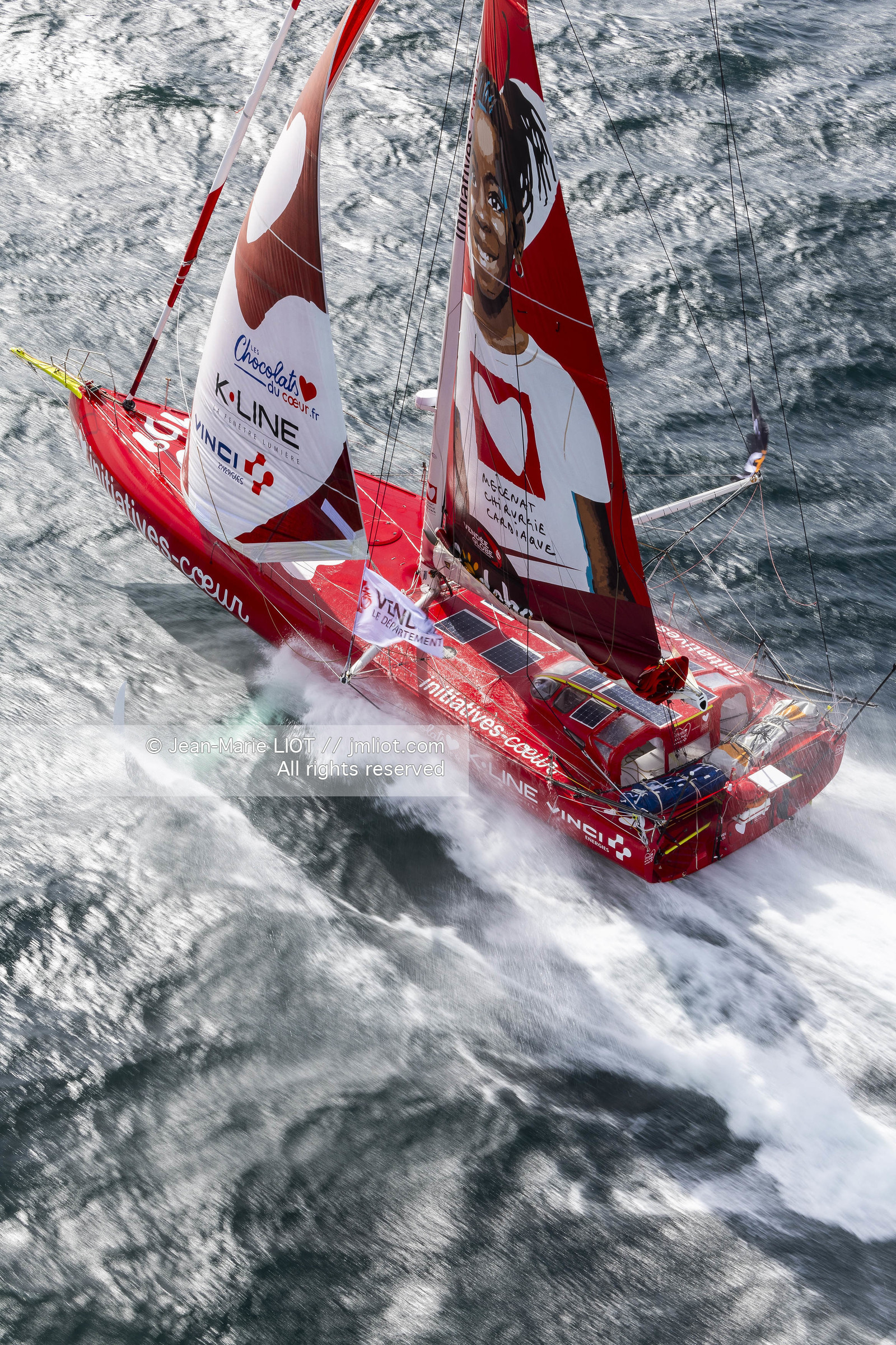 SAM DAVIES 2024 - IMOCA INITIATIVES COEUR - VENDEE GLOBE 2024-2025